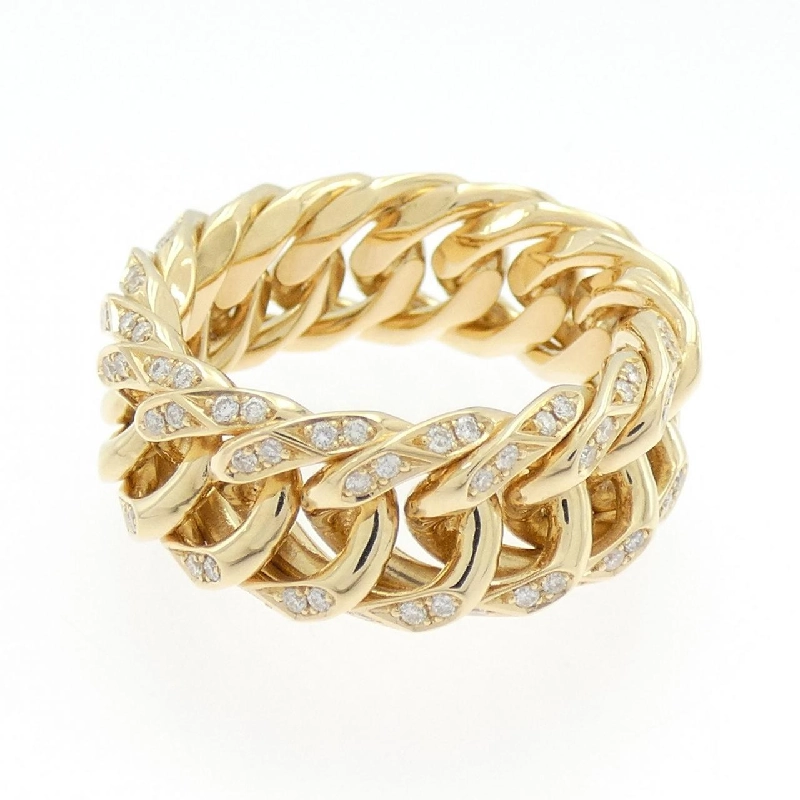 【Sản phẩm mới】Nhẫn kim cương K18YG 0.65CT 666278