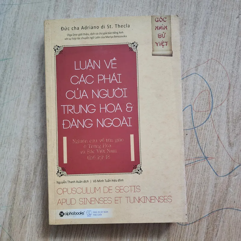 Luận về các giáo phái của người Đàng Ngoài | Adriano di St.Thecla 590880