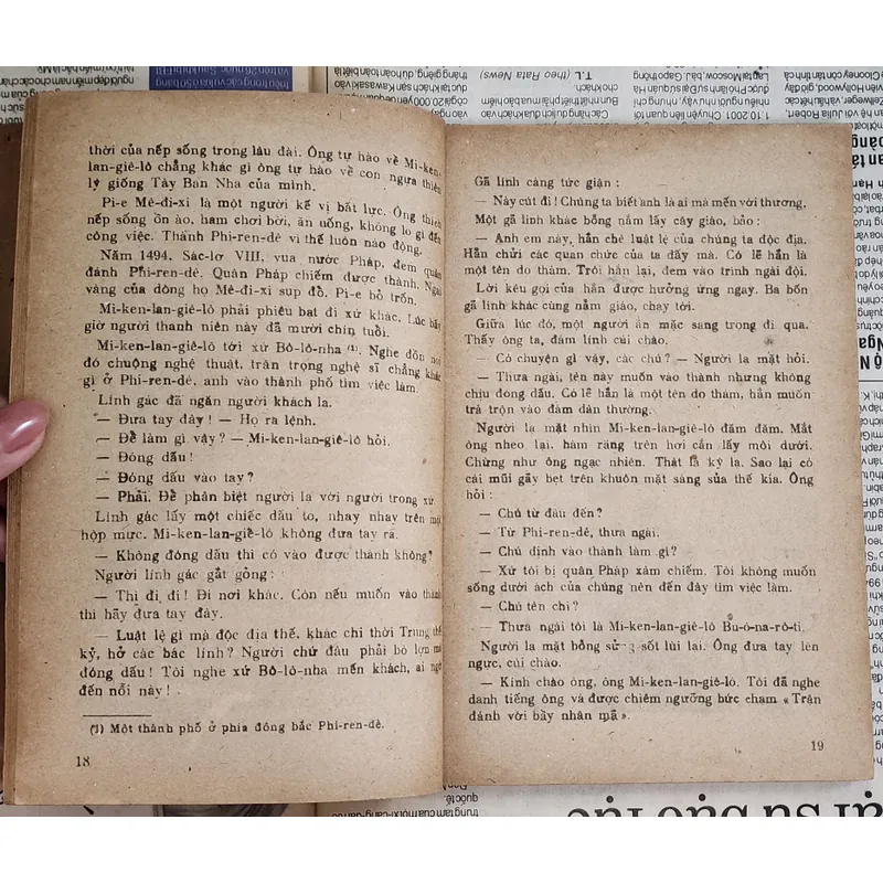 Họa sĩ / nhà điêu khắc Michelangelo - NXB Kim Đồng 1985 709248