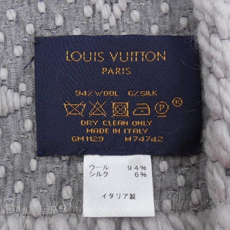 Khăn quàng LOUIS VUITTON Logo Mania M74742 665026