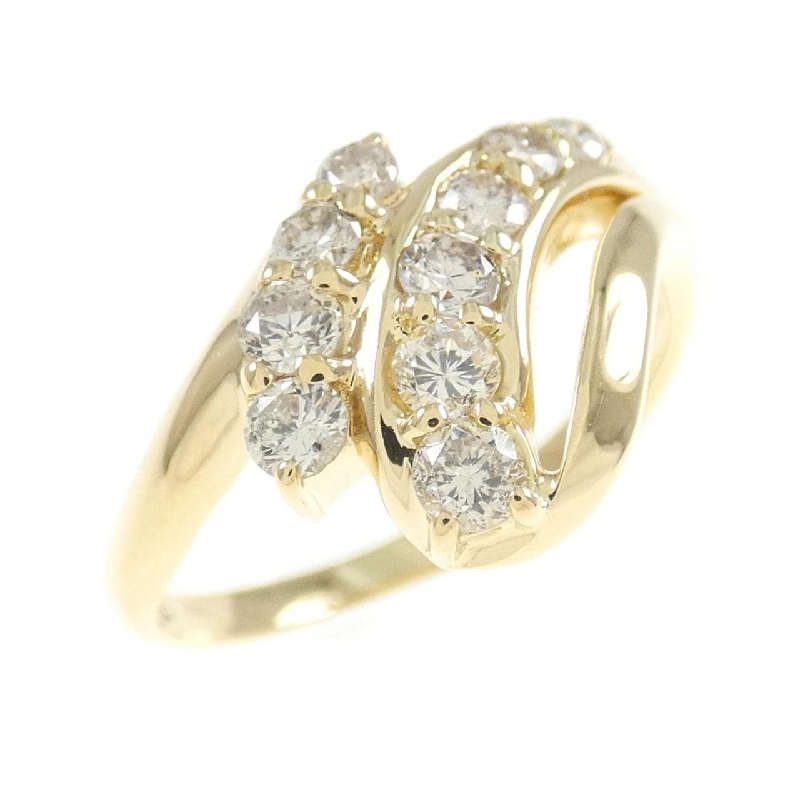 Nhẫn kim cương K18YG 0.50CT 673470