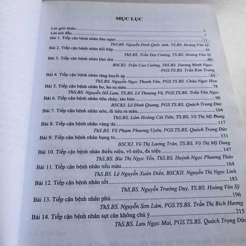 TIẾP CẬN CÁC VẤN ĐỀ NỘI KHOA THƯỜNG GẶP  568268