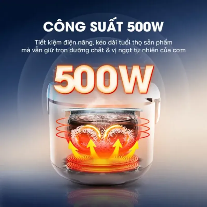 Nồi cơm điện Kalite KRC6012 chính hãng chống dính Ceramic cao cấp, mới 100% 572890