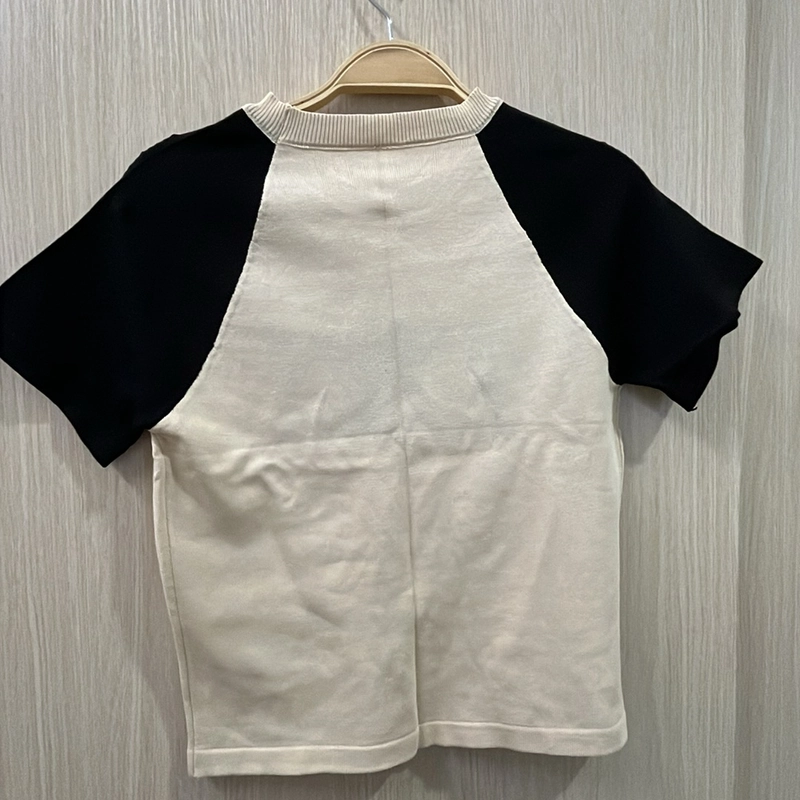 Áo len raglan nơ ngực 377580