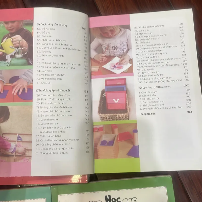 Bộ sách HỌC MONTESSORI ĐỂ DẠY TRẺ THEO PHƯƠNG PHÁP MONTESSORI  1037523