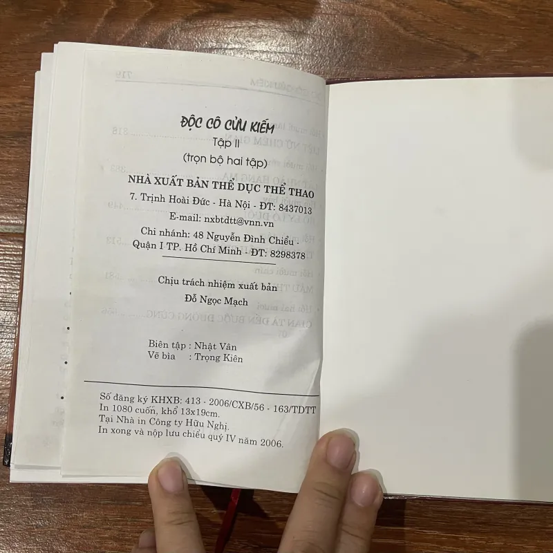 Độc cô cửu kiếm trọn bộ 2 tập 762279