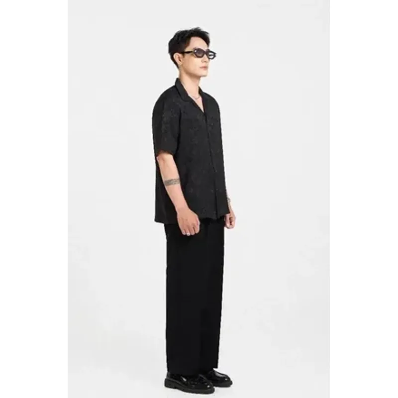 Quần âu nam , vải chéo Hàn , Basic Trousers 558745