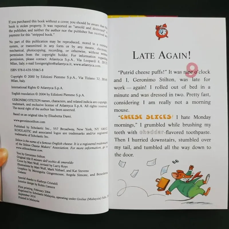 Sách - Geronimo Stilton tập 1~10 - Tặng Mp3, Sách nhập đẹp 756508