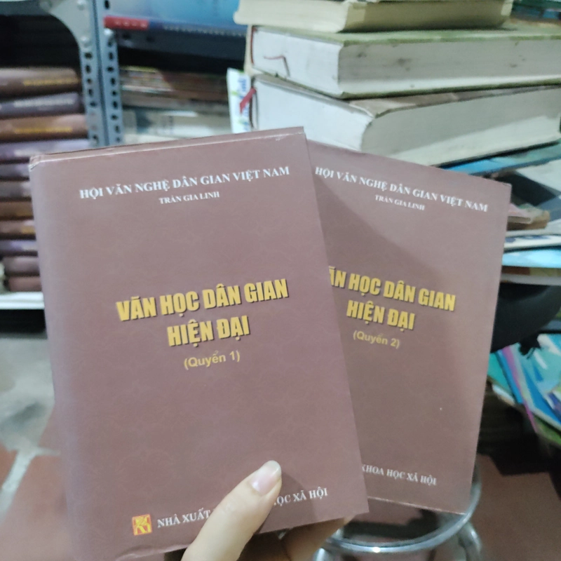 Văn học dân gian hiện đại tập 1+ tập 2  472441