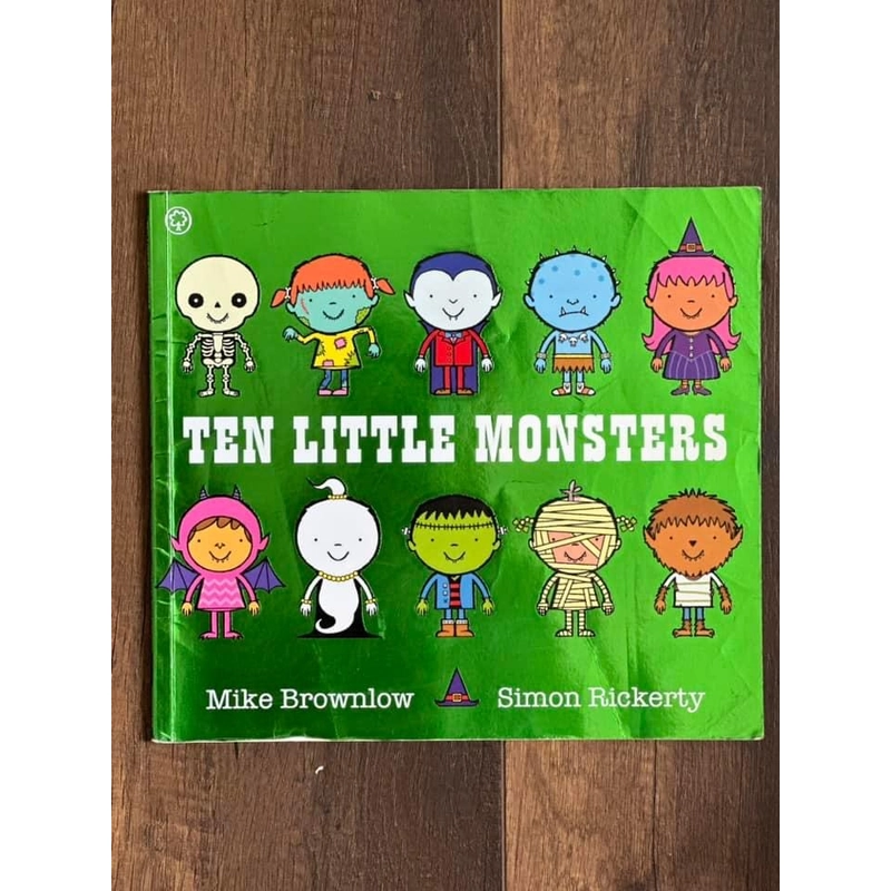 Combo 4 sách: TEN LITTLE UNICORNS / MONSTERS / DINOSAURS / PRINCESSES 227115