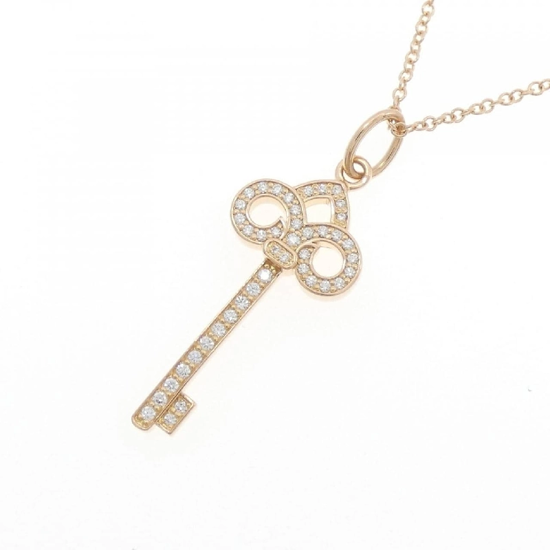 Dây chuyền mini chìa khóa Fleur de Lis Tiffany - Hàng hiệu Authentic 840350