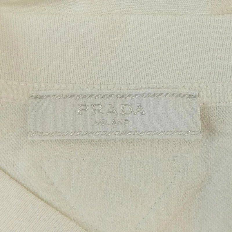 Áo thun PRADA logo hình tam giác UJM493 S181 ILK - Hàng hiệu Chính hãng 896096
