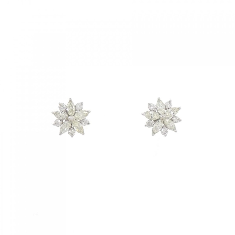 Bông tai kim cương PT900 hình hoa 0.40CT - Hàng hiệu Authentic 868224