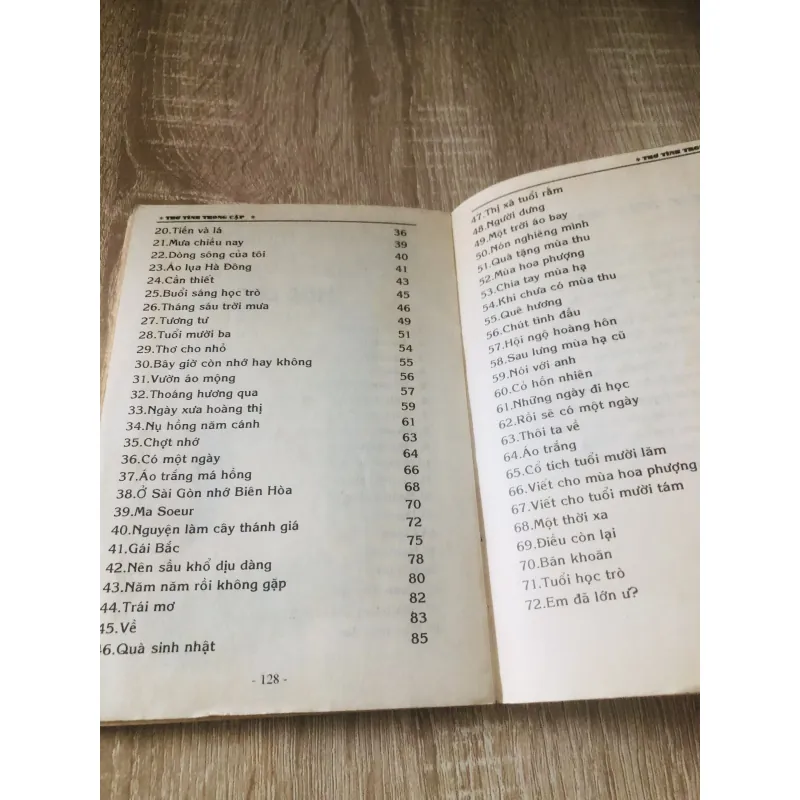 THƠ TÌNH TRONG NGĂN CẶP 1027816