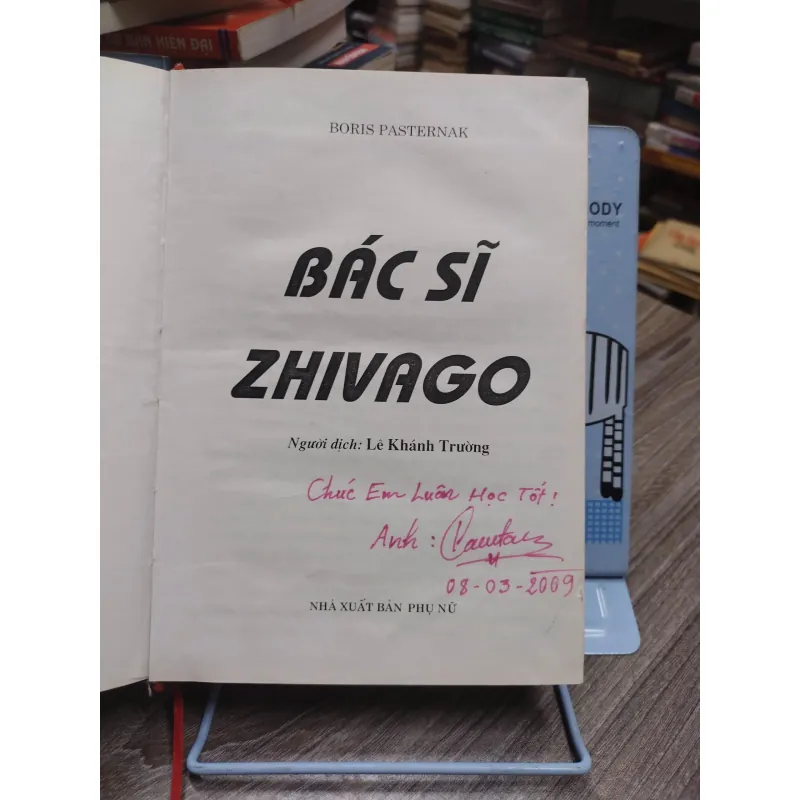 Sách: Bác sĩ Zhivago - Tác giả: Boris Pasternak (A3) 602545