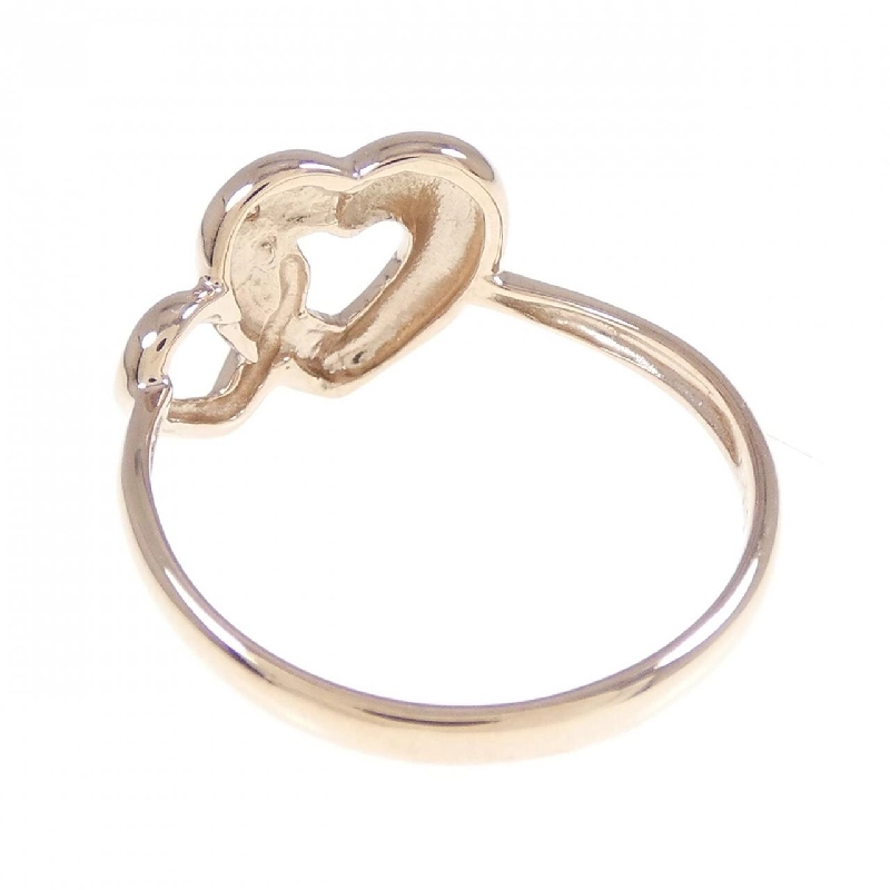 Nhẫn kim cương K10PG hình trái tim 0.005CT 669905