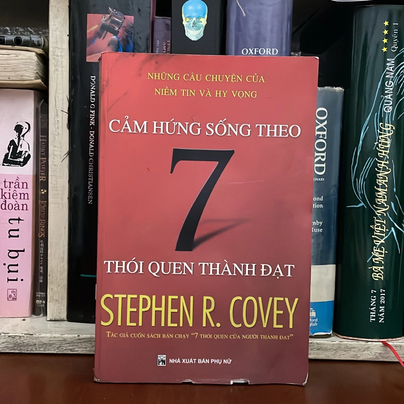 II Sách Kỹ Năng: Cảm Hứng Sống Theo 7 Thói Quen Thành Đạt - STEPHEN R. COVEY - 2010 551643