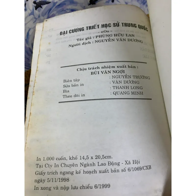 Đại Cương Triết Học Sử Trung Quốc - Phùng Hữu Lan 927578