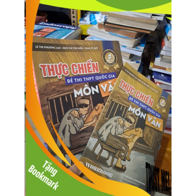 (TẶNG BOOKMARK) Thực chiến đề thi THPT quốc gia mon văn mới 90% RBK0808 GIÁO KHOA 953533
