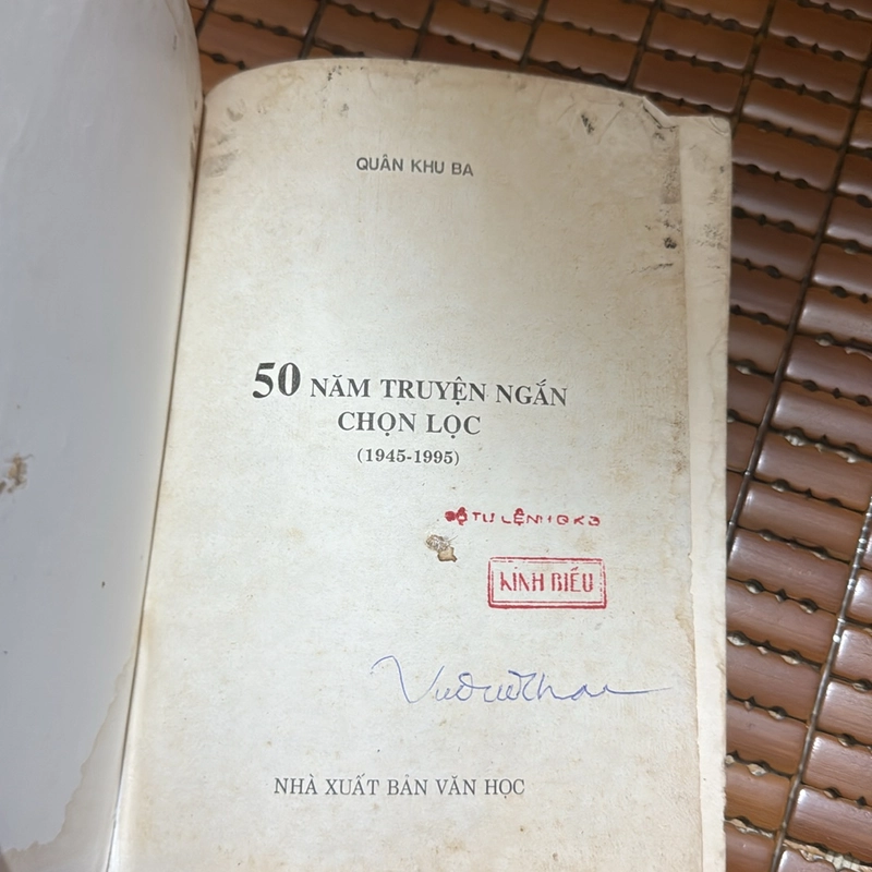Quân khu ba 50 năm truyện ngắn 517364