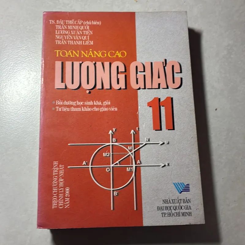Toán nâng cao Đại số & Giải tích/ hình học/ lượng giác 11 (3 cuốn) 740051