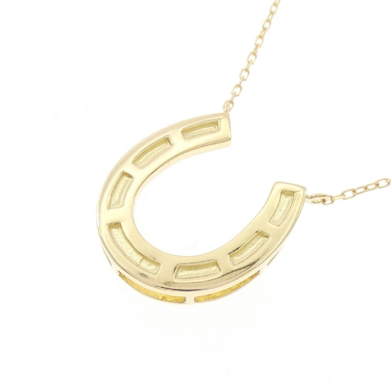 K18YG Dây chuyền hình móng ngựa - Hàng hiệu Authentic 859128