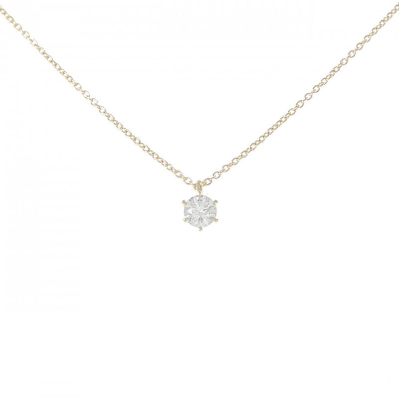 K18YG Dây chuyền kim cương 0.207CT H VS2 3EXT - Hàng hiệu Chính hãng 874734