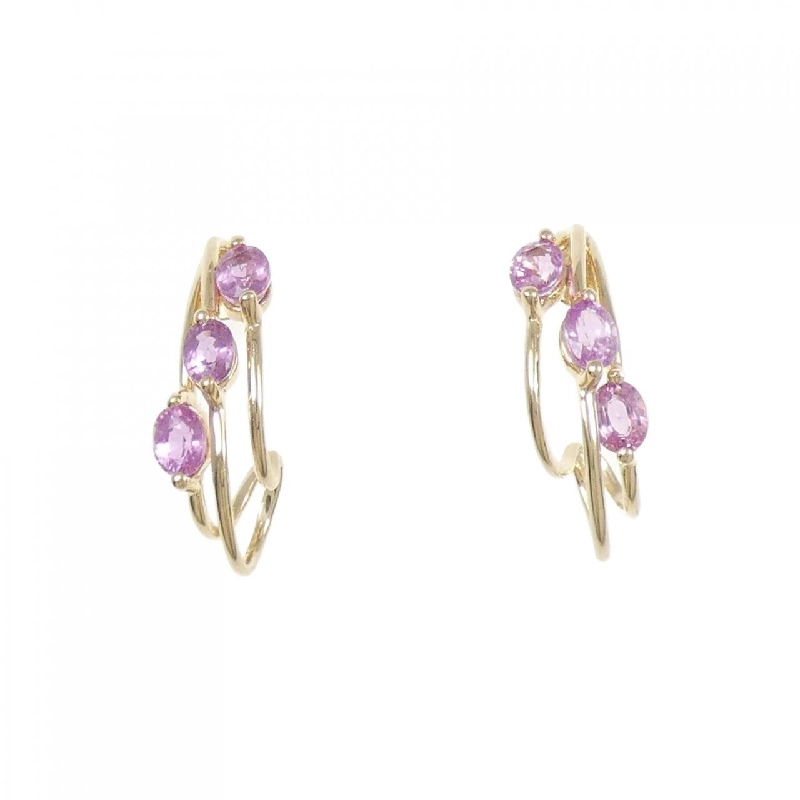 K14YG Sapphire Bông tai 1.00CT - Hàng hiệu Chính hãng 876583