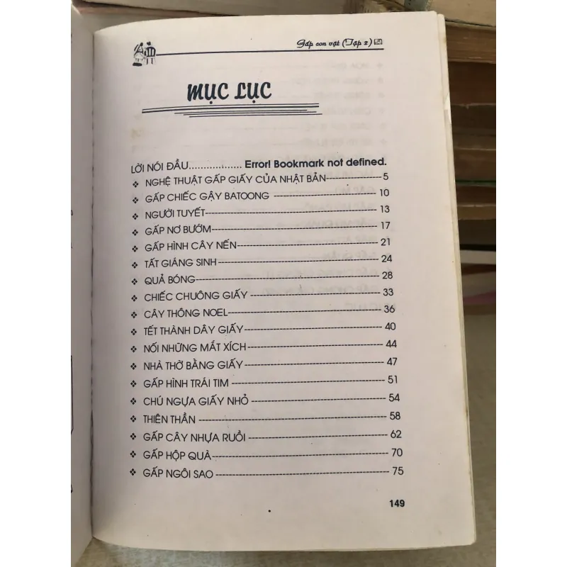 Nghệ thuật gấp giấy ORIGAMI - Nguyệt Hà 994474