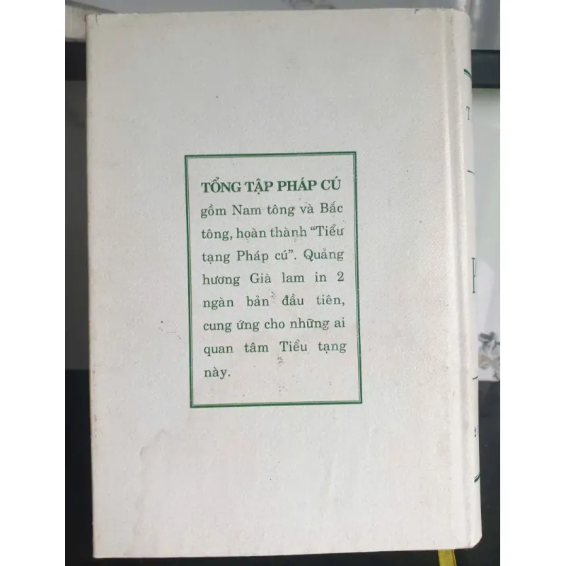 Bộ 2 cuốn Tổng Tập Pháp Cú Nam Tông Và Bắc Tông 655419