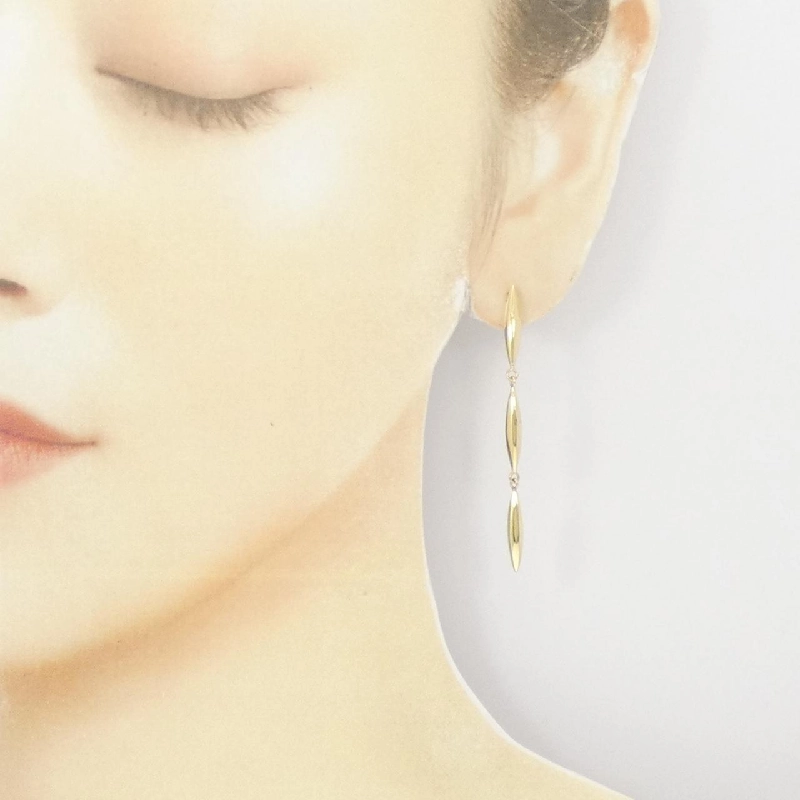 K18YG Bông tai - Hàng hiệu Authentic 868744