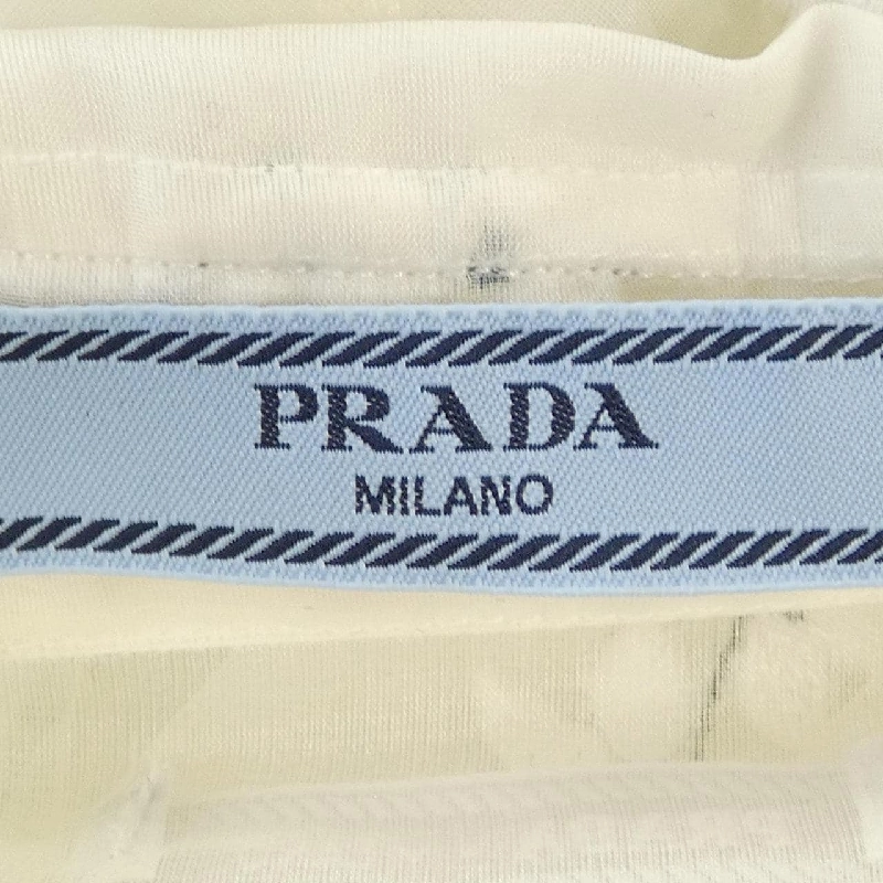 Đầm midi lụa thêu hoa PRADA FLORAL EMBROIDERED SILK MIDI DRESS P3L88R SOOO 14KF - Hàng hiệu Authentic 812949