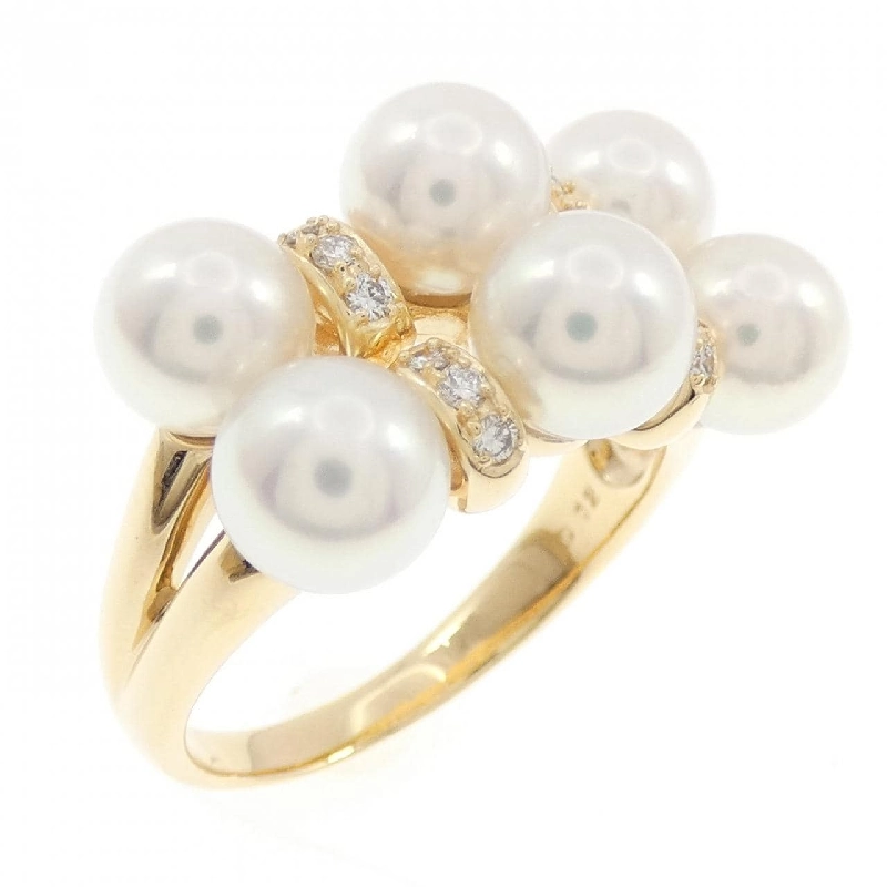 Nhẫn ngọc trai Akoya K18YG - Hàng hiệu Authentic 850913