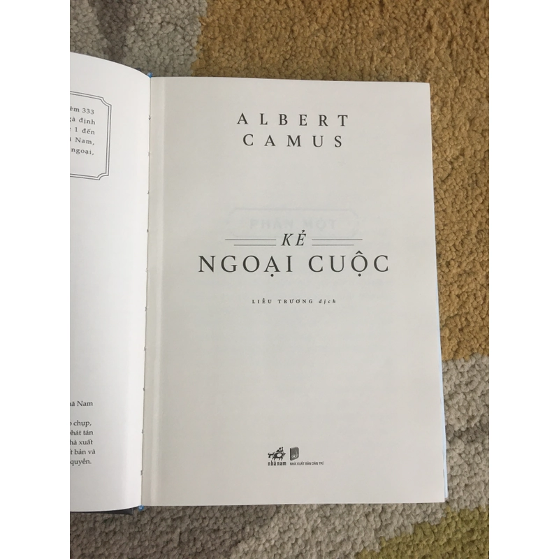 Kẻ Ngoại Cuộc - Albert Camus (bìa cứng) 276993