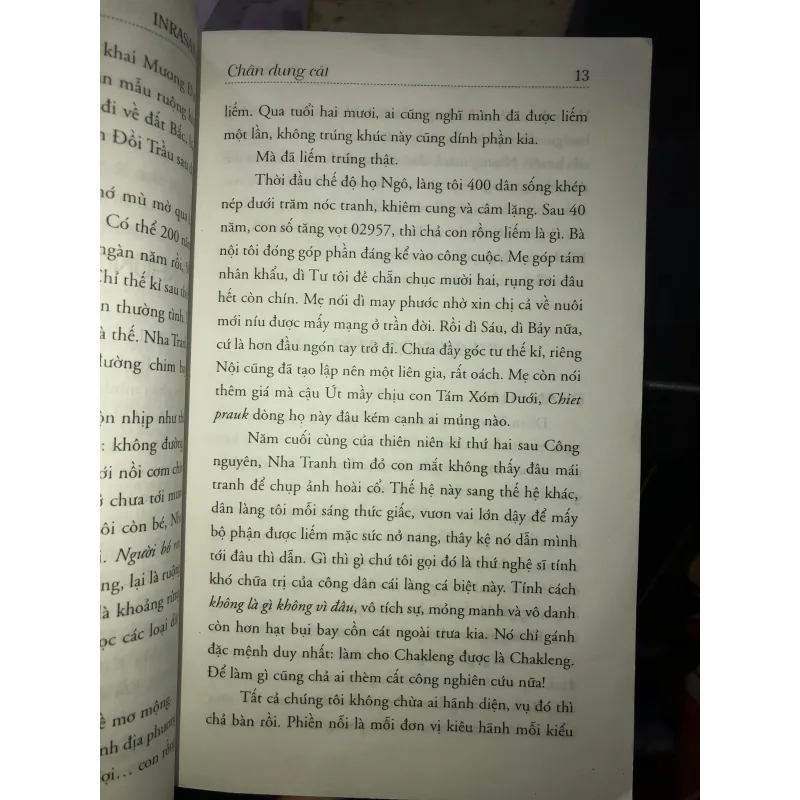 Chân dung cát - Inrasara 1022761