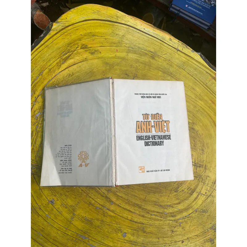 ĐẠI TỪ ĐIỂN ANH - VIỆT - ENGLISH - VIETNAMESE DICTIONARY 730608
