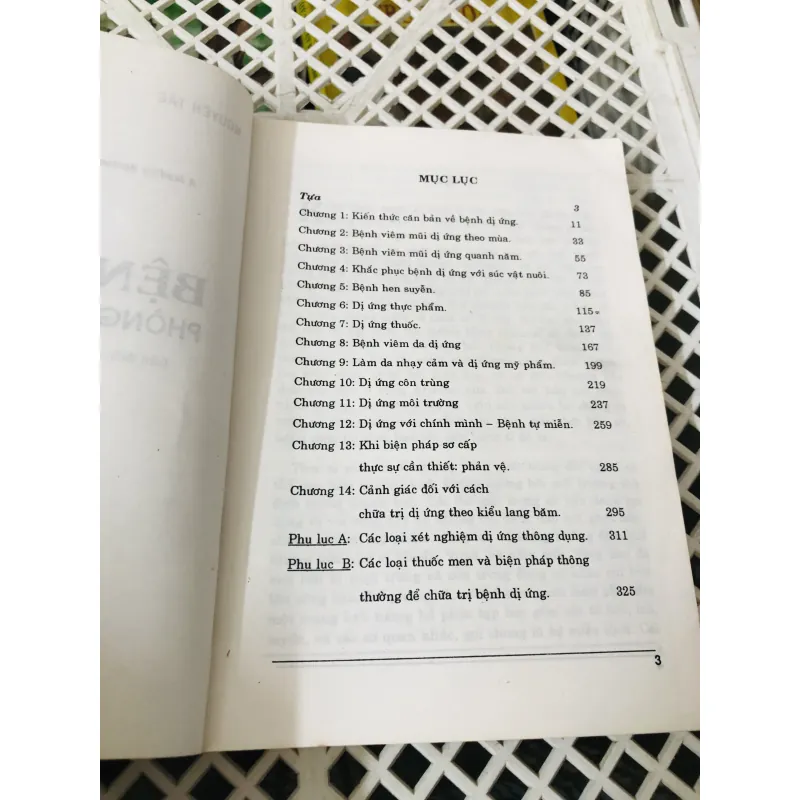 BỆNH DỊ ỨNG  799120