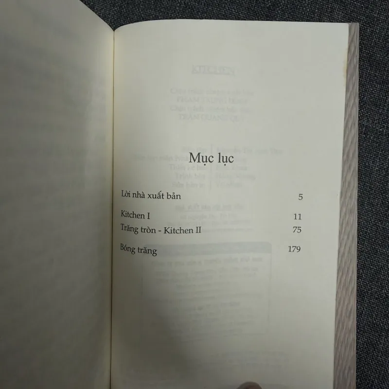 Sách Kitchen - Banana Yoshimoto 749344