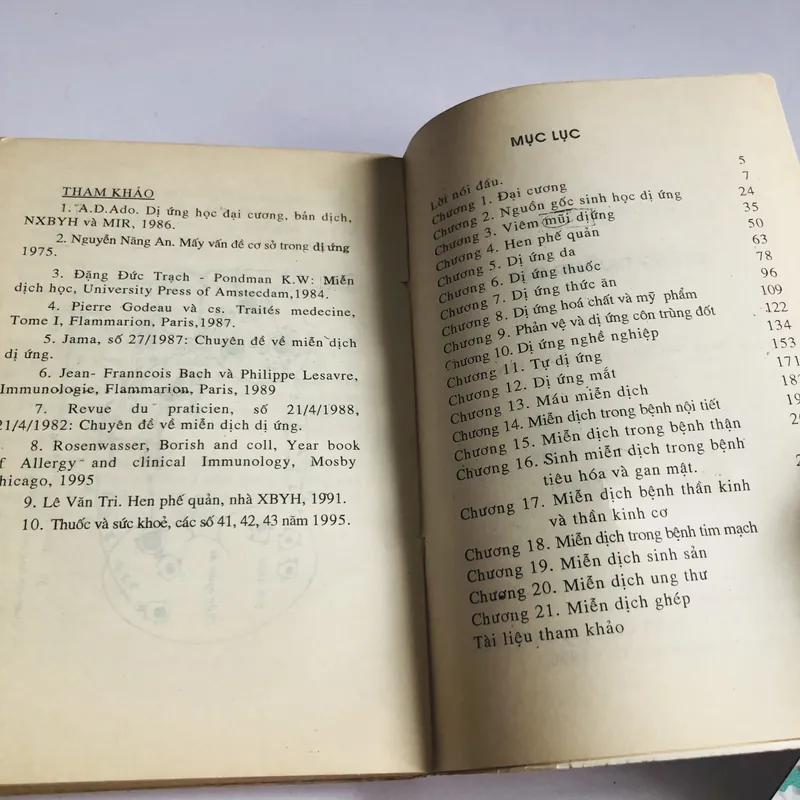 DỊ ỨNG THƯỜNG GẶP  700991