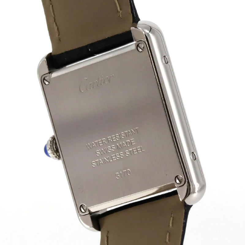 Cartier Tank Solo - Chỉ số Animation W5200018 SS Quartz - Hàng hiệu Chính hãng 881135