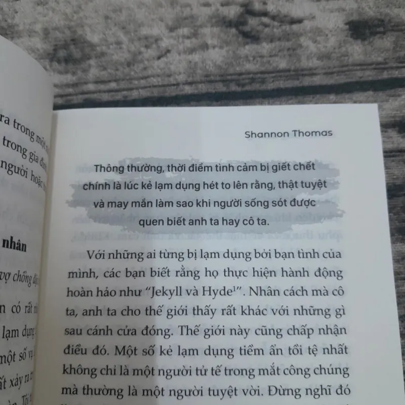 Thao Túng Tâm Lý- Thoái khỏi  quan hệ thao túng và Thức tỉnh. TG Shannon Thomas 747528