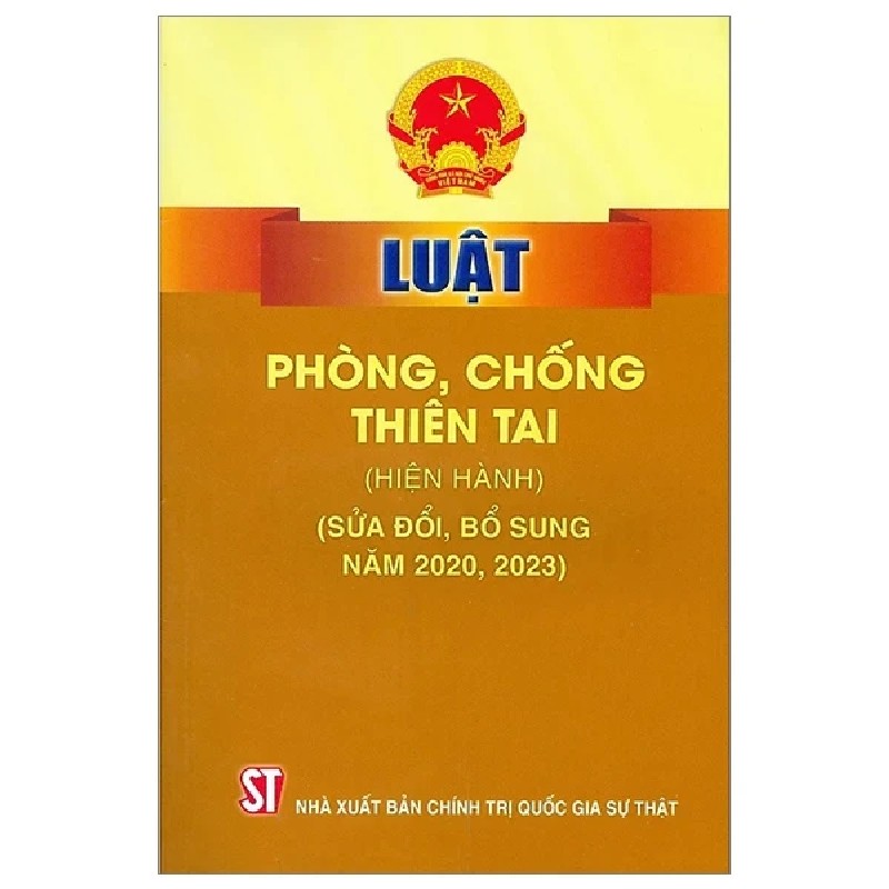 Luật Phòng, Chống Thiên Tai (Hiện Hành) (Sửa Đổi, Bổ Sung Năm 2020, 2023) - Quốc Hội 189697