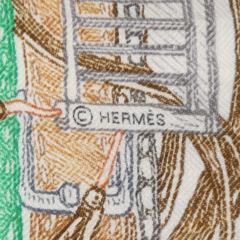 HERMES HERMES Thế giới của HERMES H244230S Carre Jeann 140 Khăn choàng - Hàng hiệu Chính hãng 835237