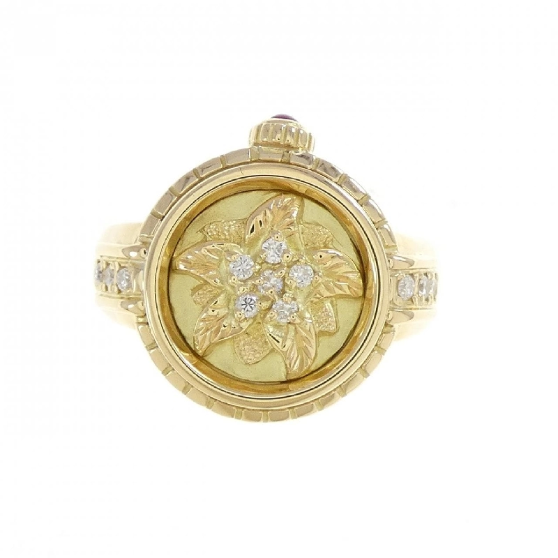 Nhẫn ruby K18YG 0.04CT 668665