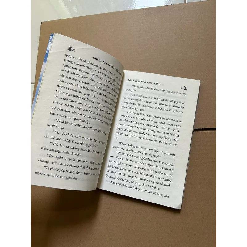 Chuyện con mèo dạy hải âu bay (lỗi bìa như ảnh) 734308