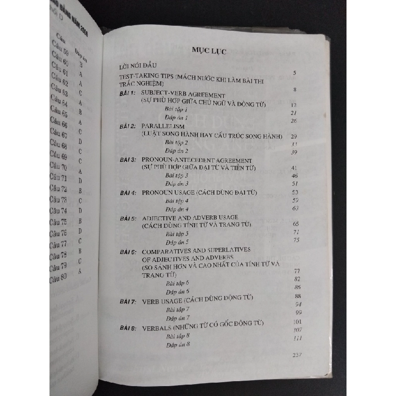 Bí quyết thi trắc nghiệm tiếng anh mới 90% bẩn bìa, ố nhẹ 2007 HCM2811 Lê Đình Bì, M.A HỌC NGOẠI NGỮ Oreka-Blogmeo 330737