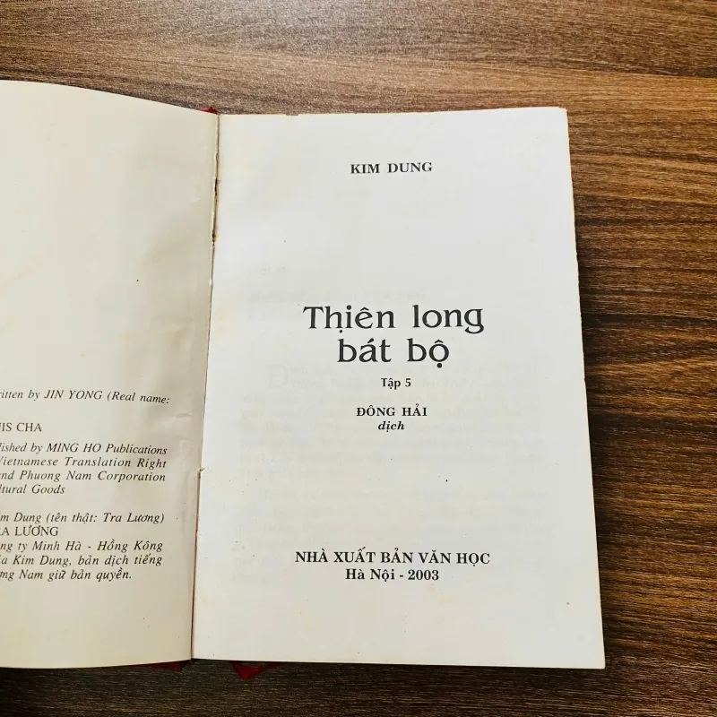 Thiên Long Bát Bộ (Tập 5) -  Kim Dung (Tra Lương)#HATRA 971710