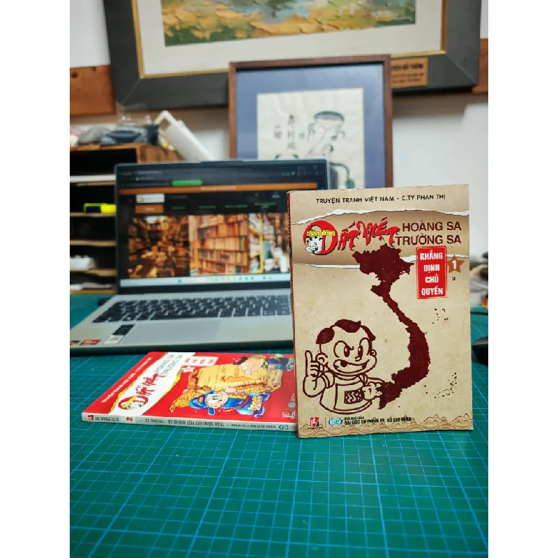 TRUYỆN TRANH Thần Đồng Đất Việt - Hoàng Sa Trường Sa 129384