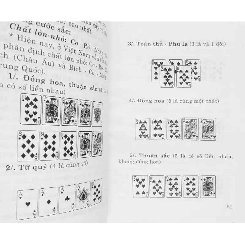 Bài lá ở Việt Nam - Luật chơi 13780