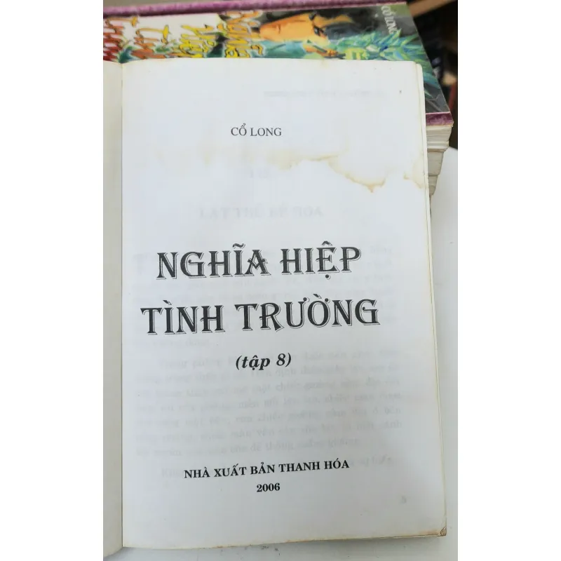 Truyện kiếm hiệp Cổ Long: NGHĨA HIỆP TÌNH TRƯỜNG (Trọn bộ 8 tập 2576 trang) 790969